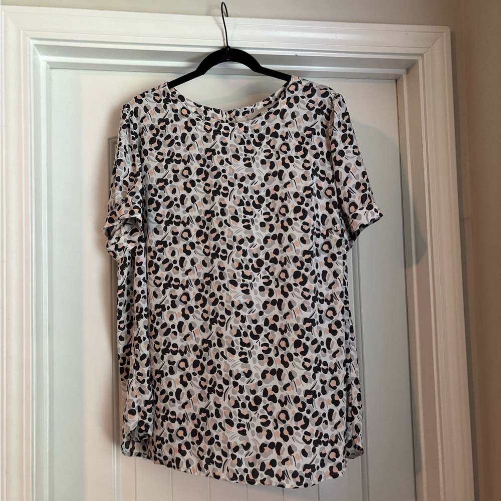 Leopard Print Women's Top